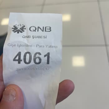 Müşteri 35 Dakika Bekletildi: Şubede Personel Sayım Önceliği Verilmiyor