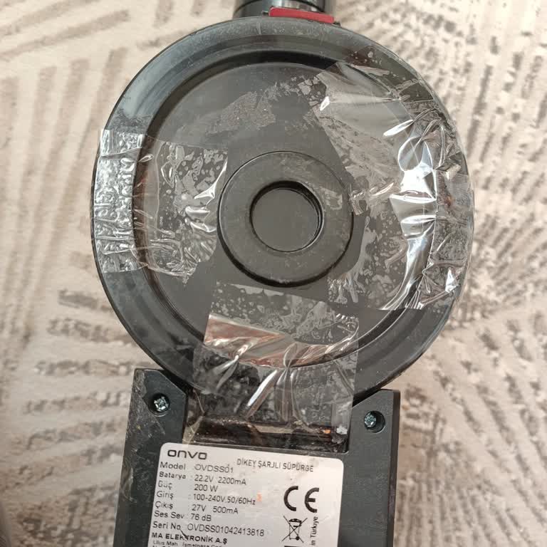Onvo Dik Süpürge Toz Kapağının Kırılması Ve Yedek Parça Yokluğu