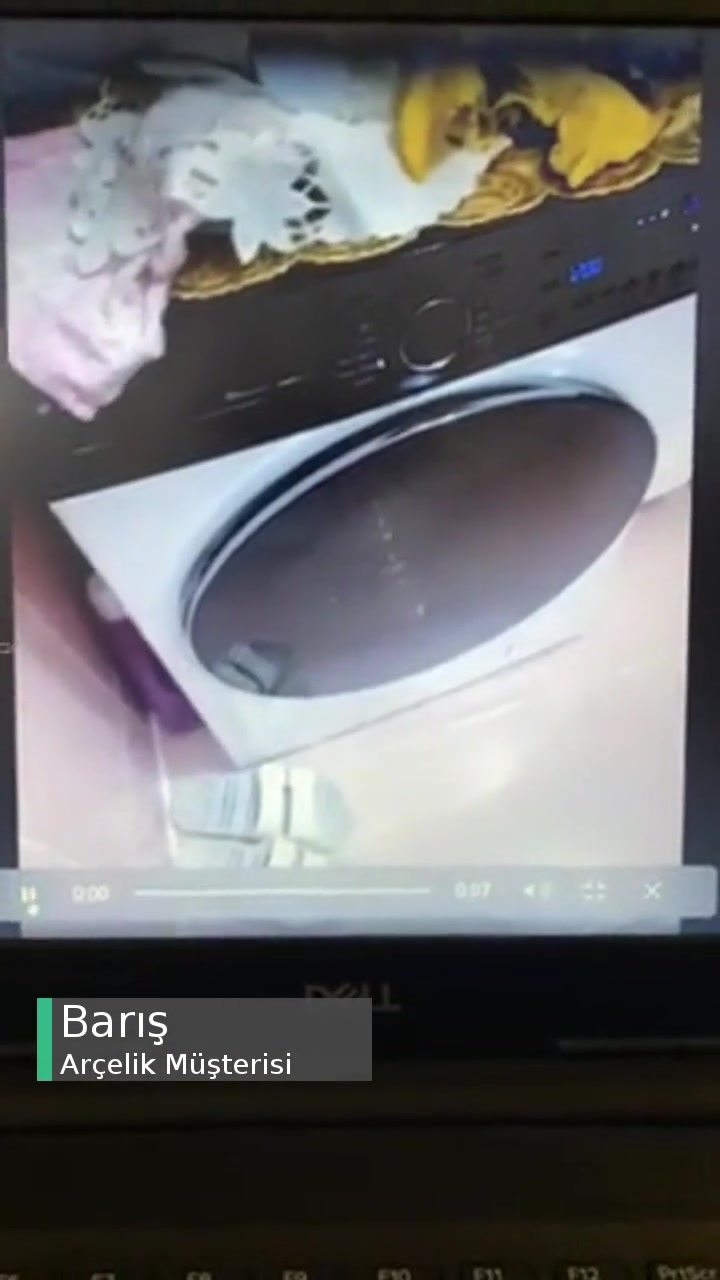 Arçelik'ten Aldığımız Çamaşır Makinesi Taramalı Tüfek Gibi Çalışıyor! videonun kapak resmi