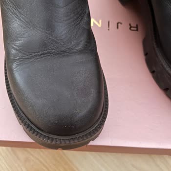 Marjin Ayakkabı Gerçek Deri Botun 5 Kullanımda Renk Solması Ve Aşınması, Hayal Kırıklığı