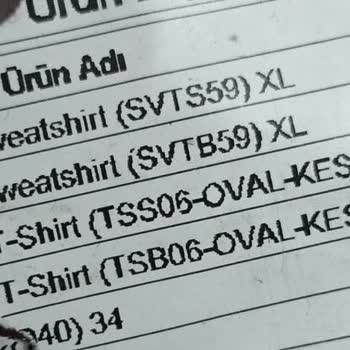 Moda Fethi'den Yanlış Beden Ve Etiketsiz Tişört, Kargo Ücreti Talebi