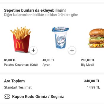 McDonald's'tan Eksik Burger Ve Yetersiz İade Üzerine Tam Geri Ödeme Talebi