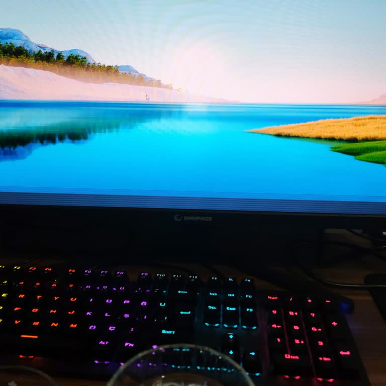 Rampage Monitörde Alt Kısımda Yatay Çizgiler Ve Ücret İadesi Talebi