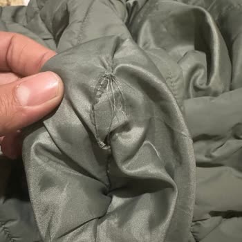 Mont İç Cep Dikiş Hatası Değişim Talebi