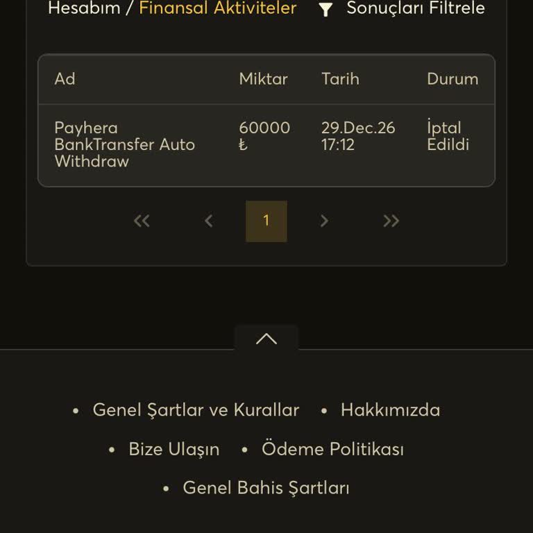 Balbet’te 142.000 TL Çekimimin Reddine Karşı Ödeme Talebi