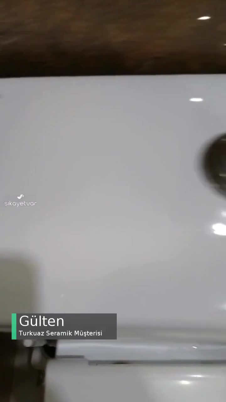 Turkuaz Seramik Sarardı Diye Değişim Yapıldı, Bu Defa da Değişim Yapılan Ürün Çatladı! videonun kapak resmi