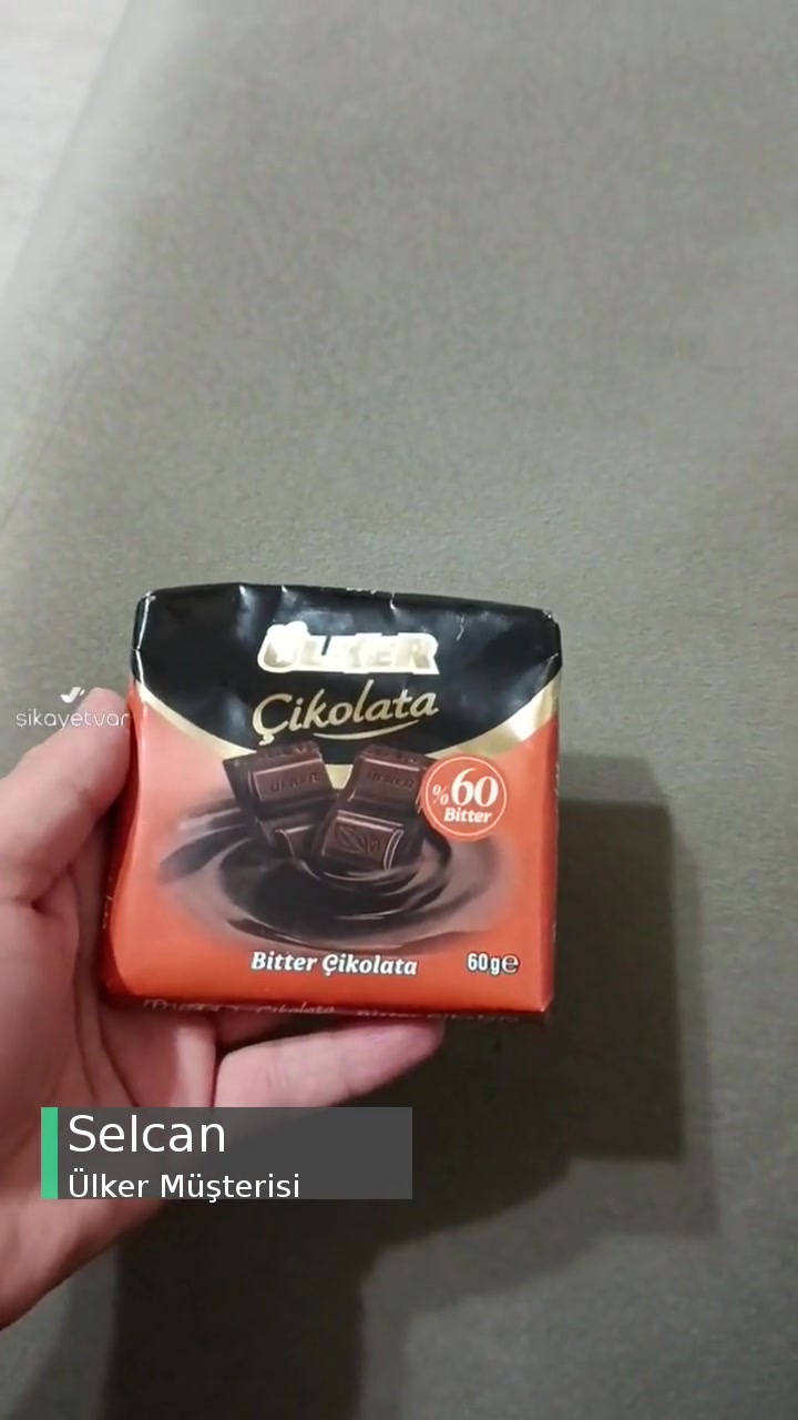 Ülker Çikolata Bozuk Çıktı! videonun kapak resmi