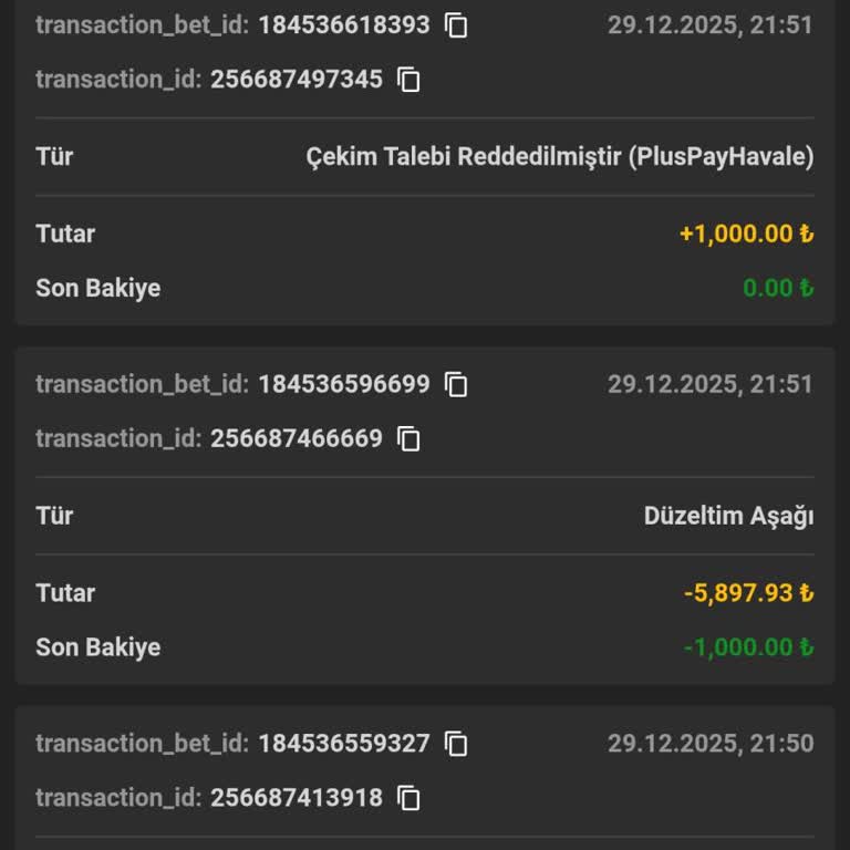 Kargabet Sitesinde 5.897 TL Bonus Kazancım Haksız Şekilde İptal Edildi