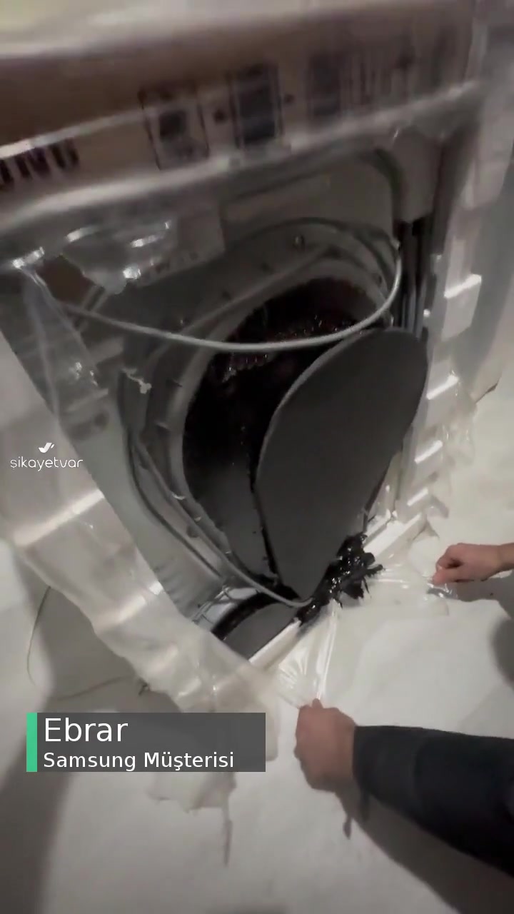 Samsung Kurutma Makinesinden Zift Akıyor videonun kapak resmi