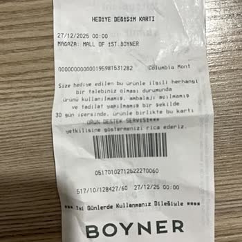 Boyner Mağazalar Arası Değişim Reddi Ve Sistem Hatası