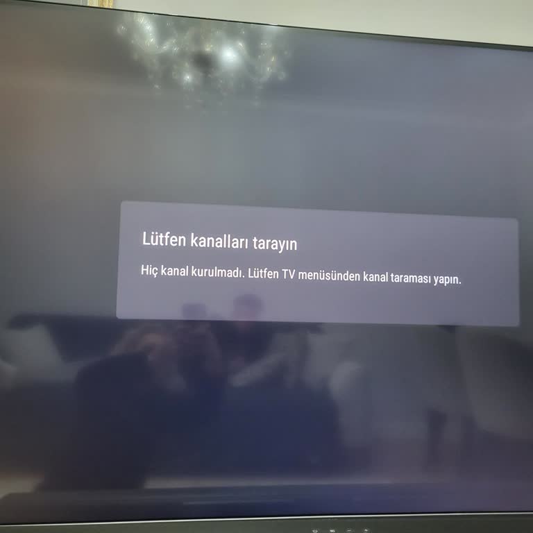 Kanal Taraması Sorunu Nedeniyle Televizyon Kullanılamaz