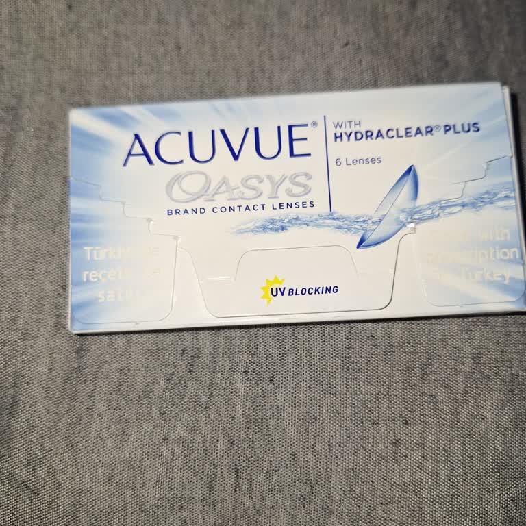Acuvue Qasys Lenslerde Görüş Bulanıklığı Ve Opmar Optik'ten Yardım Alamama
