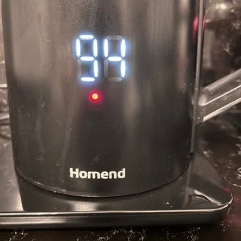Homend Kettle Dokunmatik Paneli Sembolleri Siliniyor, Kullanım Zorlaşıyor