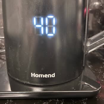 Homend Kettle Dokunmatik Paneli Sembolleri Siliniyor, Kullanım Zorlaşıyor