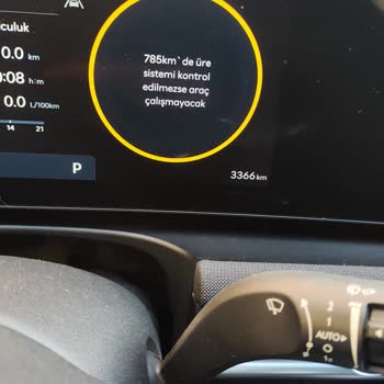 Sıfır Araçta 3000 Kilometrede Sürekli Arıza Işıkları Ve Üre Sistemi Sorunu Değişim Talebi