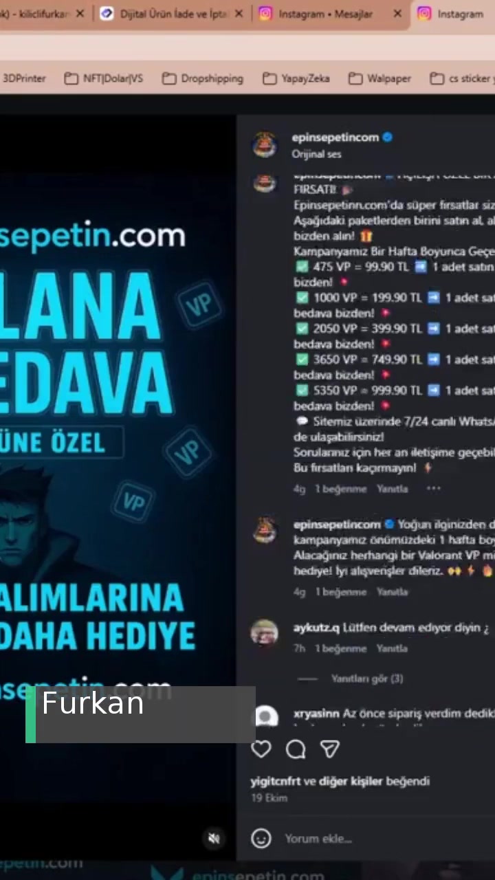 Hesapvitrini | Epinsepetin.com Geçersiz Kod Ve Geciken İade: 1400 TL Ödeme Yansımıyor videonun kapak resmi