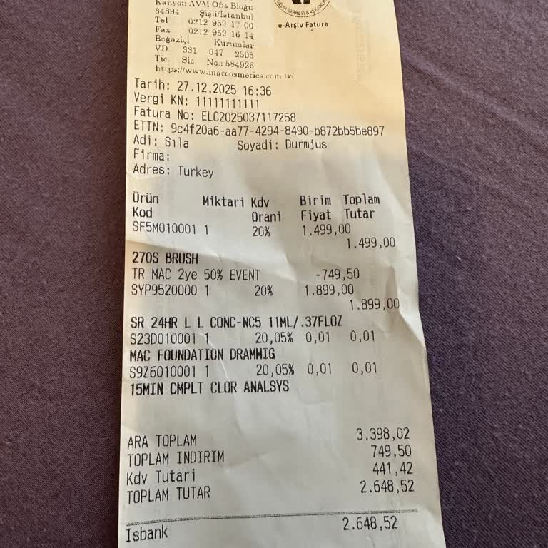 Mac Cosmetics Renk Uymayan Concealer Ve Hediye Eksikliği