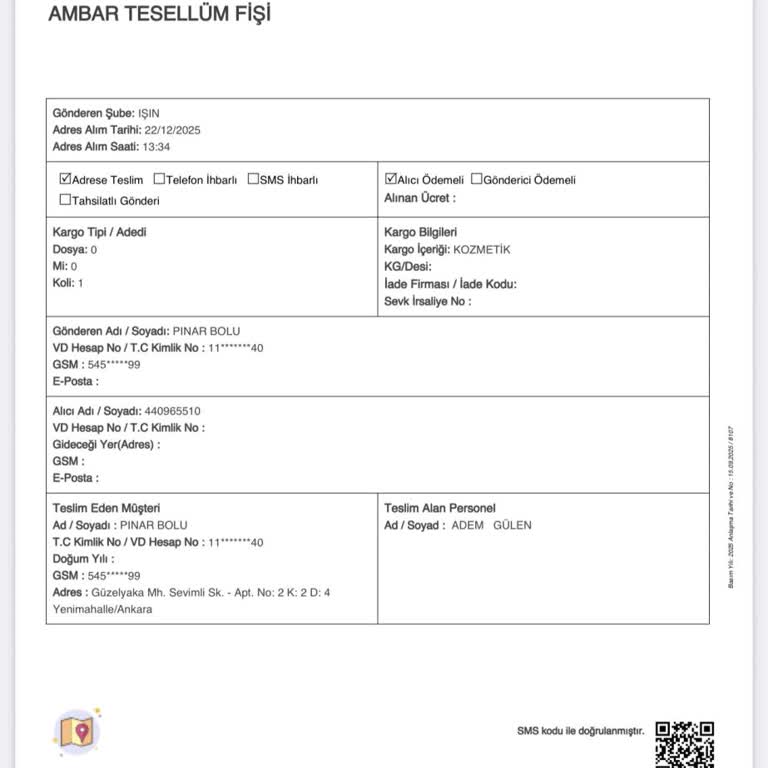 Sephora’da İade Ürünleri Teslim Edilmiş Olmasına Rağmen Ücret İadesi Gelmedi