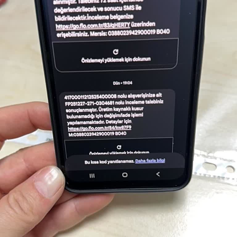 Su Geçirmez Olmayan FLO Botu İçin İade Talebim Kabul Edilmedi