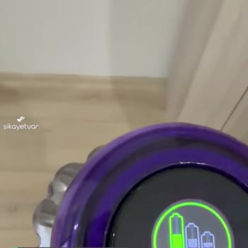 Dyson Süpürge Filtre Uyarısı Ve Tozu Yerde Bırakma!