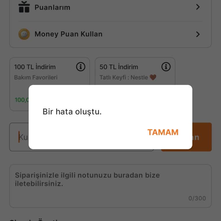 Geçersiz Kod Ve Cevapsız Müşteri Hizmetleri Nedeniyle Türk Telekom'dan Migros İndirimi Alamadım