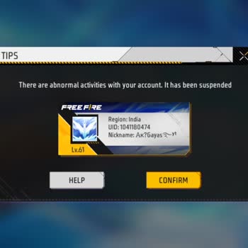 Free Fire Account Banned After Friend Misused ID