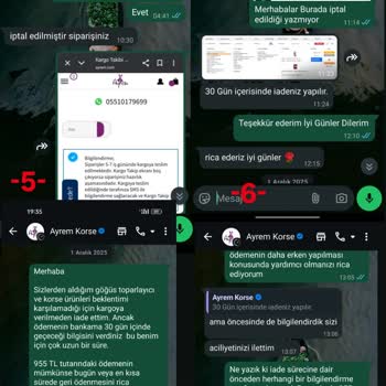 30 Gün Sonrasına Kadar Gelmeyen 955 TL'lik İade: Şirket Kuralına Uymayan Gecikme