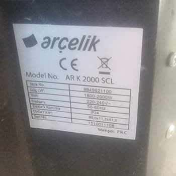 Arçelik Konvektör Isıtıcısının Yedek Ayak Parçası Temin Edilemiyor