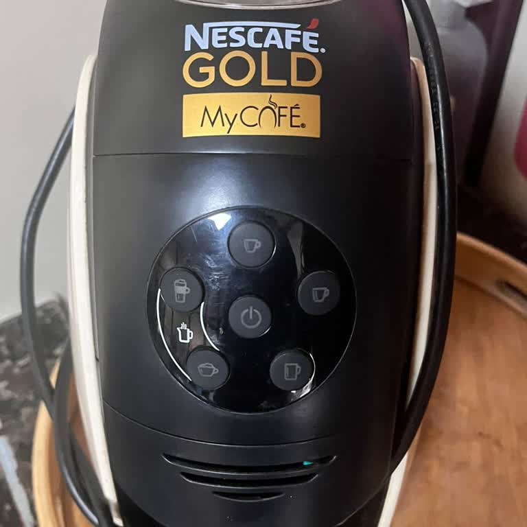 Nescafe Gold Kahve Makinesinin Su Çekmemesi Ve Servis Erişilememesi!