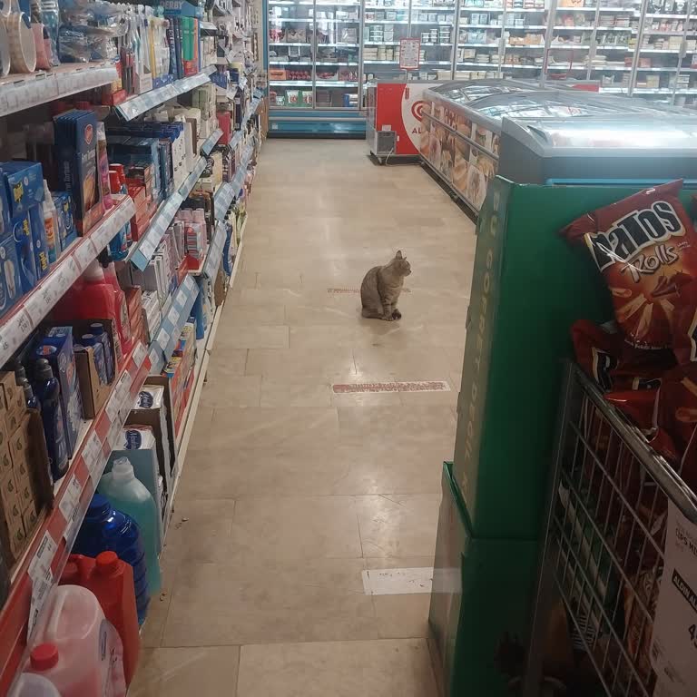 A101 Tepebaşı Şubesinde Kedinin Gıdalara Karıştığı Ciddi Hijyen Sorunu