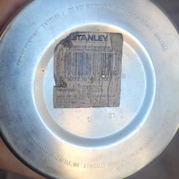 Erimiş Kapaklı Stanley Termosu İçin Garanti Reddi Ve Sağlık Tehlikesi