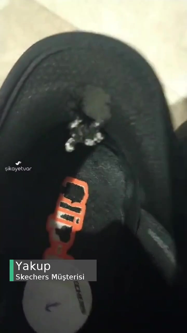 Skechers Ayakkabının Deforme Olması Ve Değişim Talebi! videonun kapak resmi