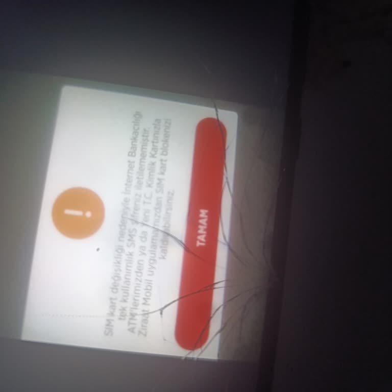 Sim Kart Değişikliği Sonrası Ziraat Mobil Girişinde OTP SMS Gelmiyor
