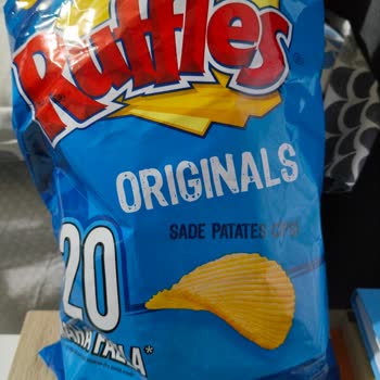 Yanmış Ruffles Cips Paketi Değişim Talebi