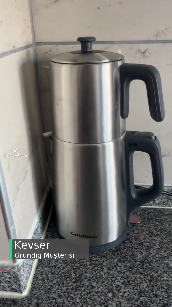 Grundig Metal Çay Makinesi Hüsranı! videonun kapak resmi