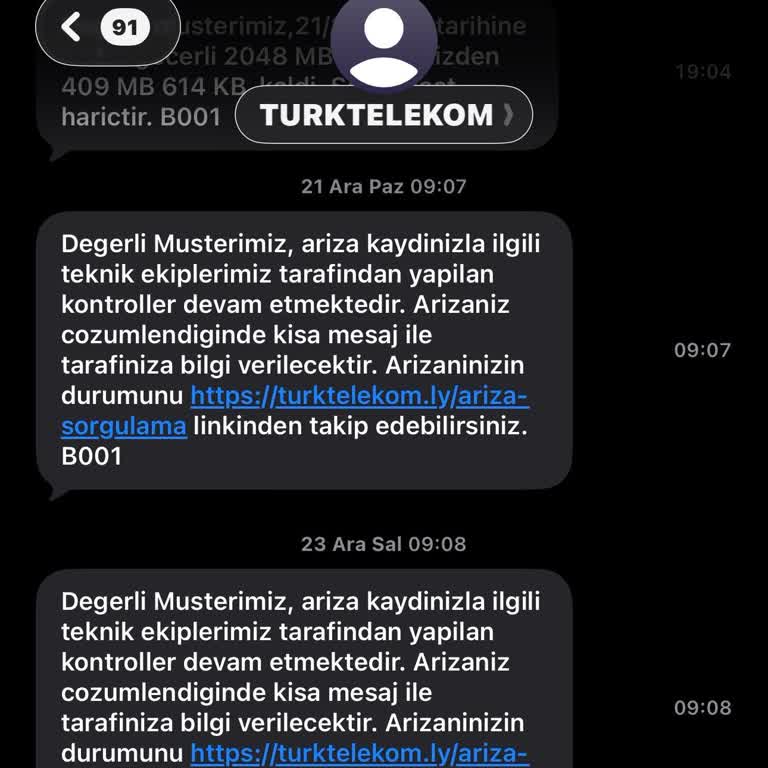 Türk Telekom’da Kablo Kesilmesi Nedeniyle 2 Hafta Süren İnternet Kesintisi Ve Çözüm Talebi