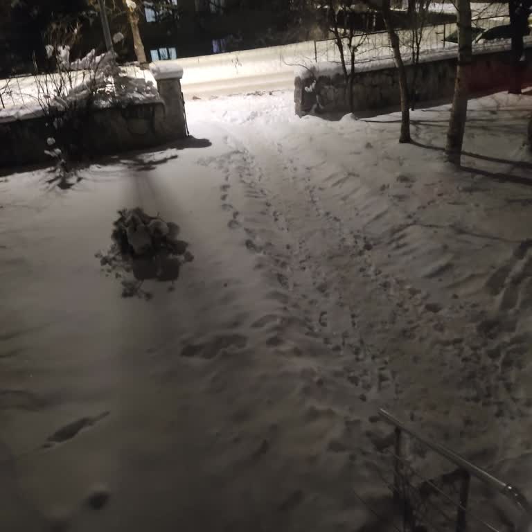 Erzurum Valiliği Yoğun Kar Ve Soğuk Havalarda Okulların Açık Kalması