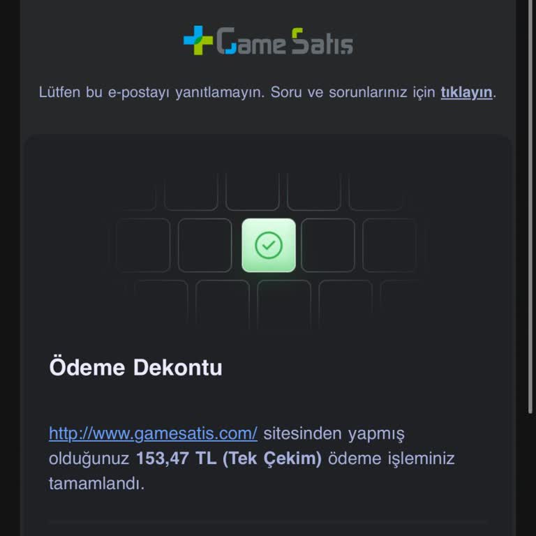 GameSatış'tan Mobil Legends Elmas Satın Alımında Teslim Sorunu Ve İade Talebi