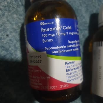 Berko İlaç Antalya Kepez Eczanesinden Alınan Şurupların Boğaz Yakması Ve Etkisizliği!