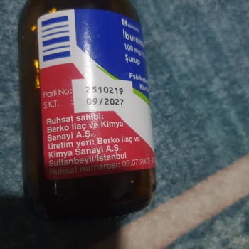 Berko İlaç Antalya Kepez Eczanesinden Alınan Şurupların Boğaz Yakması Ve Etkisizliği!