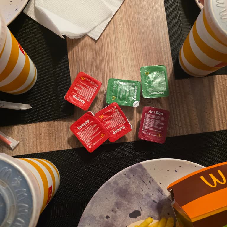 Bodrum McDonald's Arabaya Servisinde Ücretli Sosların Eksik Olması