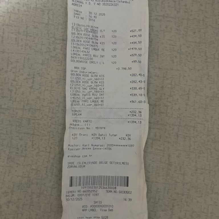 Armoni Park AVM Otopark Ücretinin 400 TL Olarak Aşırı Yüksek Olması