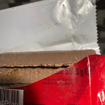 Ülker Dido Çikolatasında Beyazlaşma Ve Yağlı Tabaka Gıda Güvenliği Endişesi