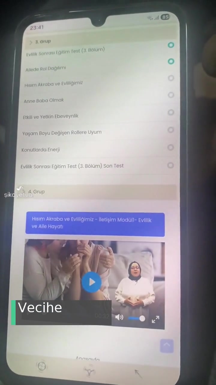 Aile Ve Sosyal Hizmetler Bakanlığı Evlenecek Gençlerin Desteklenmesi Projesi Eğitimi, Sistem Hatası videonun kapak resmi