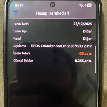 CVMaker Sitesinde Habersiz 350 TL Çekim Ve Üyelik İptali Talebi