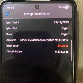 CVMaker Sitesinde Habersiz 350 TL Çekim Ve Üyelik İptali Talebi