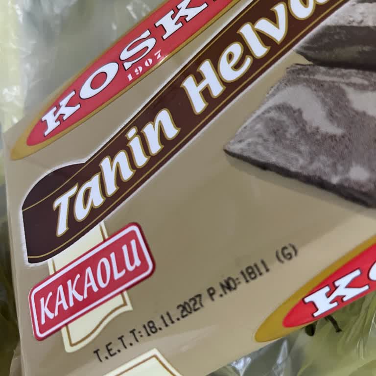 Kakaolu Tahin Helvasının Sertliği Ve Kötü Tadı İçin İade Talebi