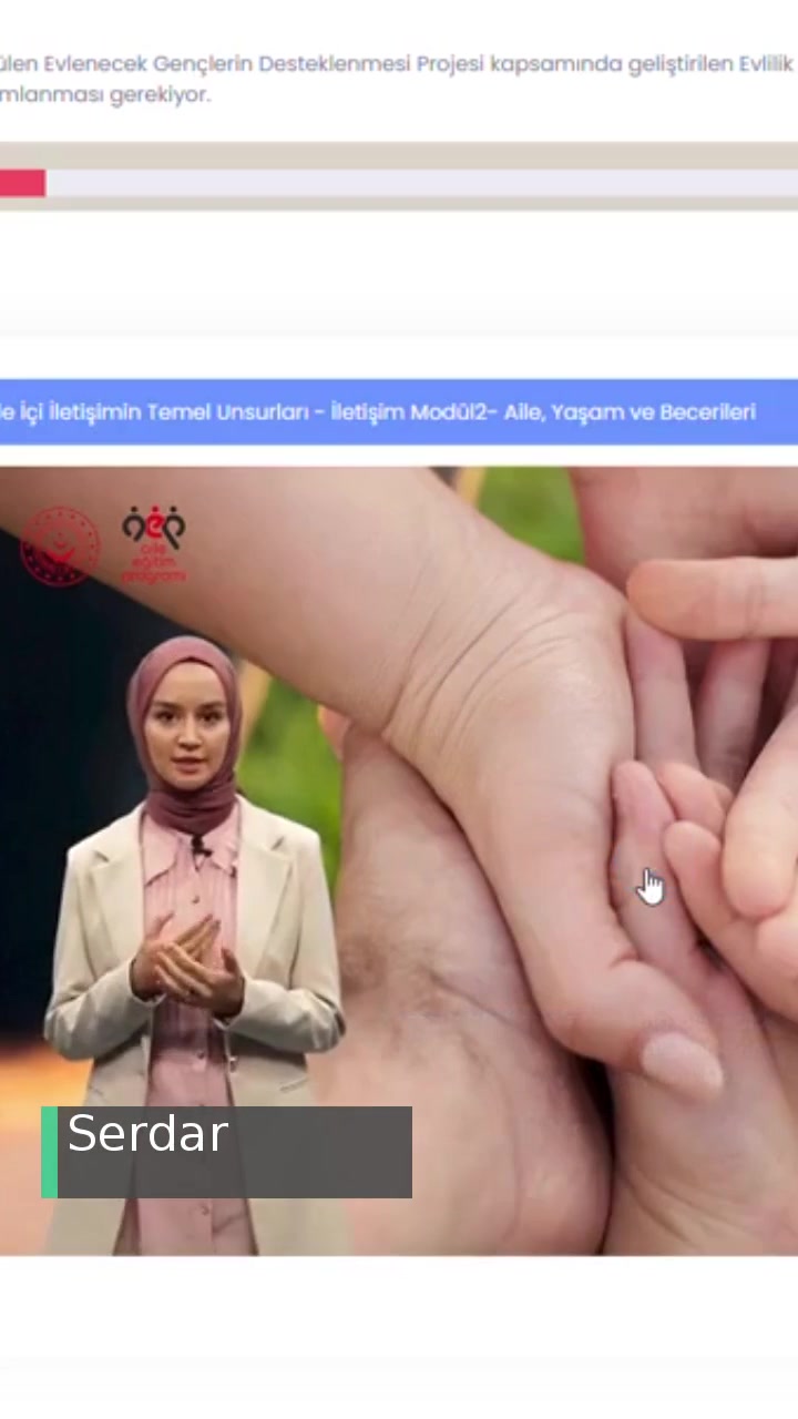 Aile Ve Sosyal Hizmetler Bakanlığı  Eğitim Videolarındaki Teknik Aksaklık videonun kapak resmi