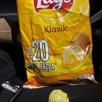 Lay’s Klasik Cipste Yabancı Madde Görülmesiyle Hijyen Şikayeti Ve Açıklama Talebi