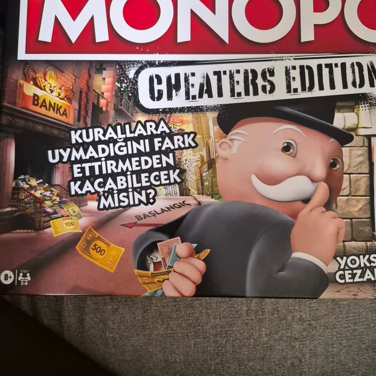 Monopoly Oyununda Çocukları Kötü Örneklerle Yönlendiren Kartlar